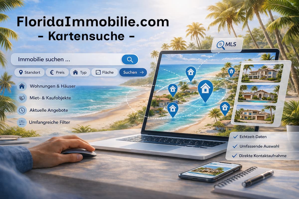 Kartensuche für Florida Immobilien